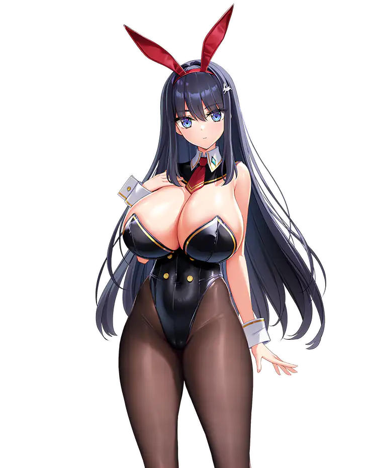 被捲入異世界穿越!?冷嬌系青梅竹馬歐派兔女郎!
宇佐美 瑠那 CV:赤月 ゆむ