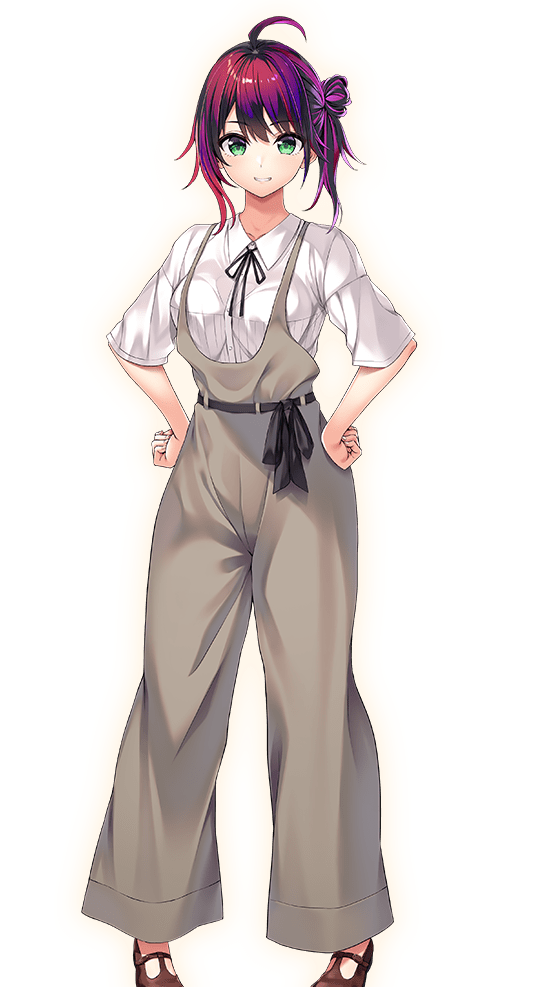 【最重視快樂的摯友】
萬願寺 羽良良 CV:狹山りん