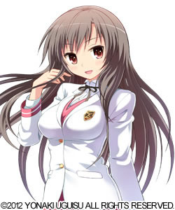 人见人爱的紫明学园才女
篝火 夏帆 (かがりび かほ) CV:小倉結衣