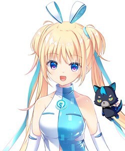 憧憬地球的月球AI
LUNAR-Q(るなきゅん) CV:田中美海