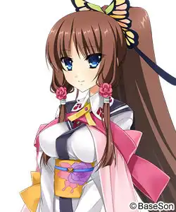 【織田家】
斎藤 帰蝶 結菜 (さいとう きちょう ゆいな) CV:青山ゆかり