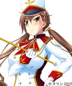 表面是优等生,里面是好胜神气的军乐队指挥
久宝寺 夏海 (きゅうほうじ なつみ) CV:綾瀬あかり