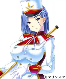 演技凛然平时慵懒,军乐队部的帅气队长
月之瀬 薰 (つきがせ かおる) CV:杉原茉莉